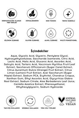 %10 Aha Bha C Vitamini Serum Cilt Tonu Eşitleyici Gözenek Sıkılaştırıcı Glikolik Asit Centella - 4