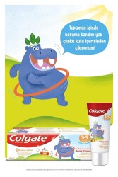 3-5 Yaş Portakal Aromalı Florürsüz Çocuk Diş Macunu 60 ml - 2