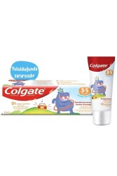 3-5 Yaş Portakal Aromalı Florürsüz Çocuk Diş Macunu 60 ml - 8