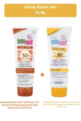 50 SPF 75 ML Güneş Kremi + Sebamed Baby 50 SPF 75 ML Güneş Kremi - 1