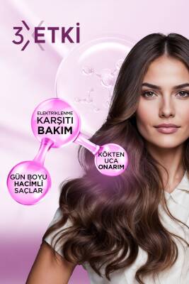 7 24 Şekillendirici Saç Bakım Kremi Belirgin Bukleler Dalgalı Ve Kıvırcık Saçlar 250ML - 3
