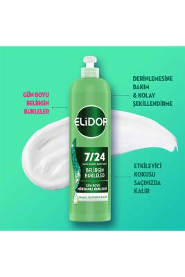 724 Şekillendirici Saç Bakım Kremi Belirgin Bukleler Dalgalı Ve Kıvırcık Saçlar 240 ml X2 - 3