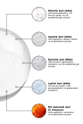 Aha Bha C Vitamini Tonik Gözenek Sıkılaştırıcı Glikolik Asit Salisilik Asit Tüm Cilt Tipleri - 3