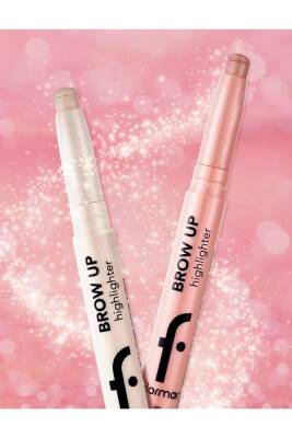 Asansörlü Aydınlatıcı Kaş Kalemi Gümüş -brow Up Highlighter Pencil-001 Diamond-8682536072434 - 7