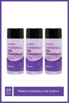 Asetonsuz Oje Çıkarıcı 150ml Tr X3 Adet - 1