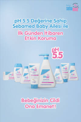 Baby pH 5.5 Bisabolol İçerikli Koruma ve Bakım Sağlayan Yenidoğan Bebek Şampuanı 500 ml - 7
