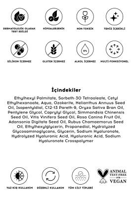 Balm Yüz Temizleyici Aydınlatıcı Nem Makyaj Temizleyici Hyaluronik Asit Tüm Cilt Tipleri - 4