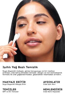 Balm Yüz Temizleyici Aydınlatıcı Nem Makyaj Temizleyici Hyaluronik Asit Tüm Cilt Tipleri - 2