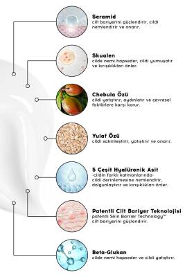 Bariyer Güçlendirici Su Bazlı Aydınlatıcı Nemlendirici Yüz Kremi Onarıcı Yatıştırıcı İkili - 5
