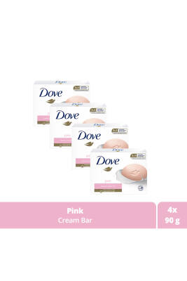 Beauty Cream Bar Katı Güzellik Sabunu Pink Nemlendirici Etkili 90 G X4 Adet - 17