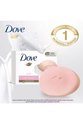 Beauty Cream Bar Katı Güzellik Sabunu Pink Nemlendirici Etkili 90 G X4 Adet - 19