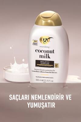 Besleyici Coconut Milk Sülfatsız Şampuan 385 ml - 4