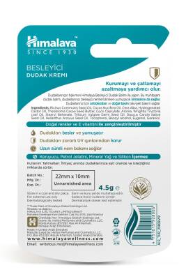 Besleyici Dudak Kremi, Buğday Tohumu Yağı, Nemlendirici, %100 Doğal Renk, Silikon Içermez, 4,5 gr - 2