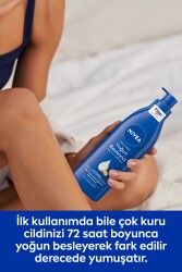 Besleyici Vücut Sütü 400ml, Kuru Ve Çok Kuru Ciltler, 72 Saat Nemlendirici, Badem Yağı - 4