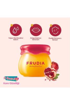 Blueberry Nemlendirici Dudak Balmı + Frudıa Pomegranate Nemlendirici Dudak Balmı - 3