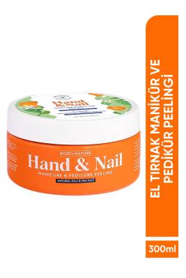 Body&Nature Hızlı Kolay El Tırnak Manikür Ve Pedikür Peelingi 300 G - 1