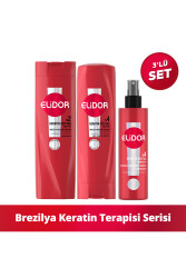 Brezilya Keratin Terapisi Saç Bakım Serisi 3lü Set - 1