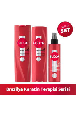 Brezilya Keratin Terapisi Saç Bakım Serisi 3lü Set - 1