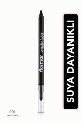 Buğulu Makyaj Göz Kalemi Karbon Siyah-smoky Eyes Waterproof Eyeliner-001 Carbon Black-8690604138128 - 1