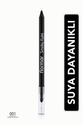 Buğulu Makyaj Göz Kalemi Karbon Siyah-smoky Eyes Waterproof Eyeliner-001 Carbon Black-8690604138128 - 1