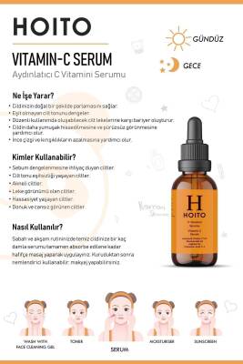 C Vitamini Serumu 30ml - Ton Eşitleyici Ve Aydınlatıcı - Liposomal Vitamin C % 10 - 3