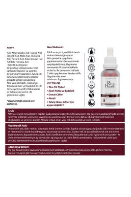Canlandırıcı Ve Cilt Tonu Eşitleyici Yüz Peeling Serum 30 Ml (aha 10% + Bha 2%) - 4