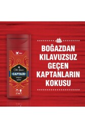 Captain Duş Jeli Şampuan 50 ml Seyahat Boy, Shower Gel 50 ml - 4