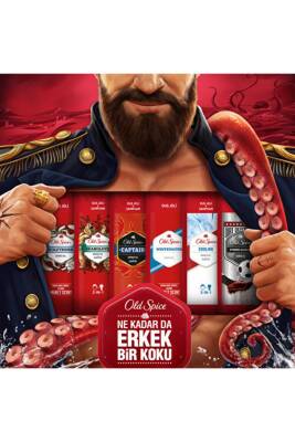 Captain Duş Jeli Şampuan 50 ml Seyahat Boy, Shower Gel 50 ml - 7