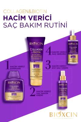 Collagen & Biotin Ekstra Hacim Saç Kremi 250 ml - Kolajen Biotin Ince Seyrek Saçlar - 6
