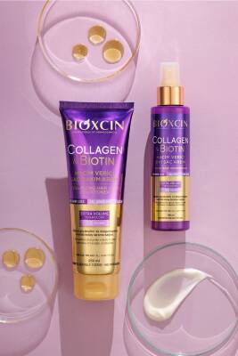 Collagen & Biotin Ekstra Hacim Saç Kremi 250 ml - Kolajen Biotin Ince Seyrek Saçlar - 7