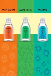 Deniz Esintisi Kokulu Temizleyici & Ferahlatıcı Mini Kolonya - 5