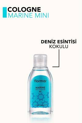 Deniz Esintisi Kokulu Temizleyici & Ferahlatıcı Mini Kolonya - 3