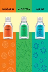 Deniz Esintisi Kokulu Temizleyici & Ferahlatıcı Mini Kolonya - 5