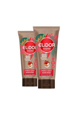 Doğanın Enerjisi Onarıcı Süper Saç Bakım Kremi Argan Yağı Hibiskus Özü 170 ml X2 - 2