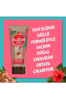 Doğanın Enerjisi Onarıcı Süper Saç Bakım Kremi Argan Yağı Hibiskus Özü 170 ml X2 - 3