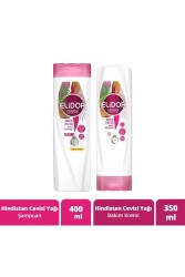 Doğanın Enerjisi Saç Bakım Şampuanı Hindistan Cevizi Yağı 400 ml Saç Bakım Kremi 350 ml - 1