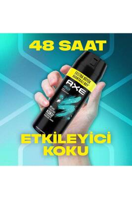Erkek Sprey Deodorant Apollo 48 Saat Etkileyici Koku 200 ml X3 - 5