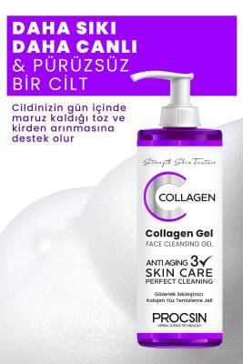 Gözenek Sıkılaştırıcı Kolajen Yüz Temizleme Jeli 150 ML - 2