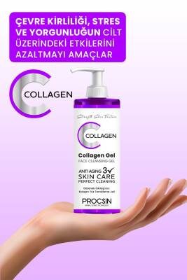 Gözenek Sıkılaştırıcı Kolajen Yüz Temizleme Jeli 150 ML - 4