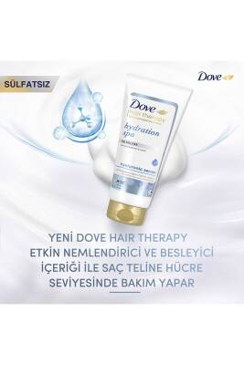 Hair Therapy Sülfatsız Serum Saç Bakım Kremi Hydration Spa Nemlendirici 170 ml - 6