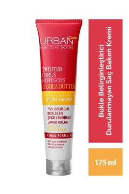 Hibiscus & Shea Butter Kıvırcık ve Dalgalı Saçlara Özel Durulanmayan Bakım Kremi-vegan-175ml - 1