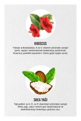 Hibiscus & Shea Butter Kıvırcık ve Dalgalı Saçlara Özel Durulanmayan Bakım Kremi-vegan-175ml - 4