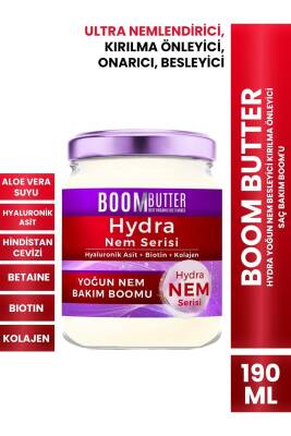 Hydra Yoğun Nem Besleyici Kırılma Önleyici Saç Bakım Boomu 190 ml - 1