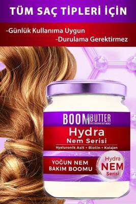 Hydra Yoğun Nem Besleyici Kırılma Önleyici Saç Bakım Boomu 190 ml - 4