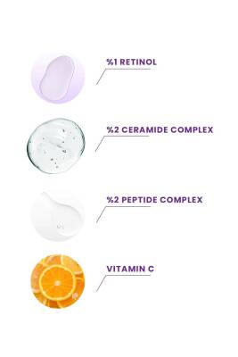 Hydro Solution %1 Retinol Ceramide Yoğun Kırışıklık Karşıtı Yenileyici Serum 30ml - 4