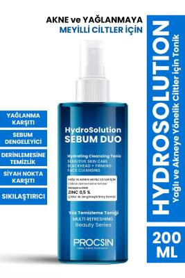 Hydrosolution Yağlı Ve Akneye Yönelik Ciltler Için Tonik 200 ml - 1