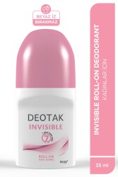 Invisible Kadın 7 Güne Kadar Etkili Roll-On Deodorant 35 ml - 1