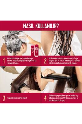 Isı Ile Aktifleşen Keratin Bakım Kürü Brezilya Keratin Terapisi 90 ml X2 - 7