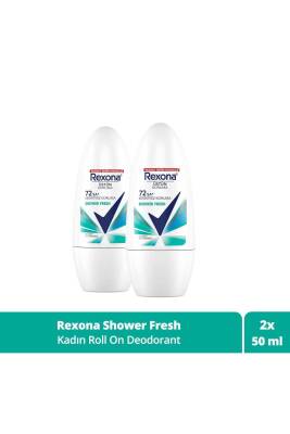 Kadın Roll On Deodorant Shower Fresh 50 ml X2 - 1