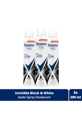 Kadın Sprey Deodorant Invisible Beyaz Iz Sarı Leke Karşıtı 72 Saat Kesintisiz Üstün Koruma 20 - 1